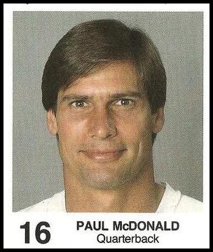 29 Paul McDonald